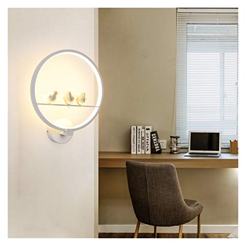 Luz de pared LED creativa en aluminio con diseño de aves para iluminar la sala de estar 3