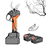 【La seguridad es lo primero】Después de presionar el botón de encendido, la cizalla permanecerá inactiva. Al presionar el gatillo dos veces, la cizalla vuelve a la vida. El mango antideslizante de TPR de diseño ergonómico y el protector del gatillo con anillo para el dedo hacen que la cizalla sea cómoda de sostener y fácil de usar, a la vez que protege las manos del operador.