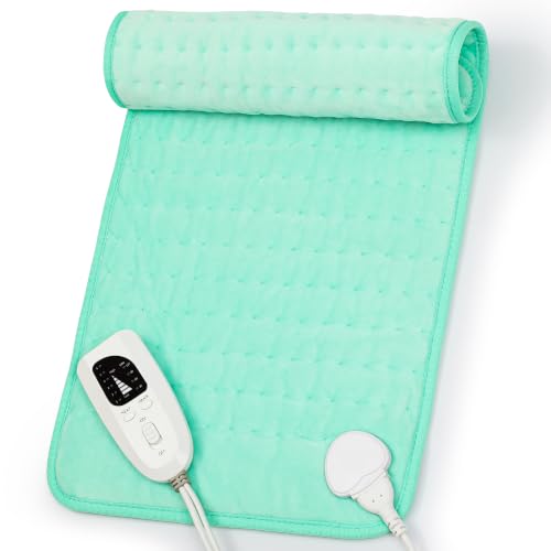 Image of Heating Pad,Electric Heating Pads,Heating Pad for Back,LightGreen,24x12 Inch