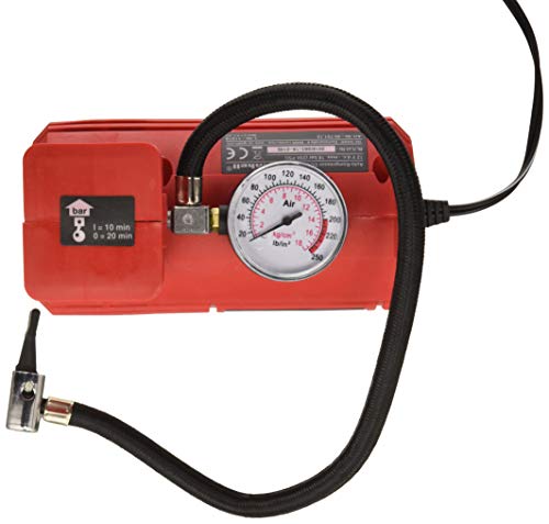 Einhell cc-ac 12 V Kompressor für Auto mit Manometer und Zubehör