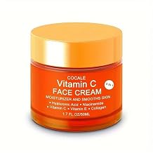 Vitamin C Face Cream Hydrating Skin Cream with Vitamin C, Vitamin E, Hyaluronic Acid, Niacinamide & Collagen - 1.7 fl Oz