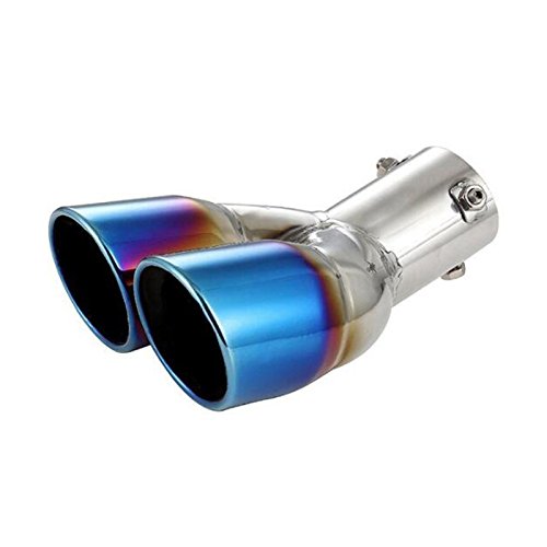 Embout Silencieux échappement Arrière Pour Renault Captur 2013-2018 - Acier Inoxydable, Design Original - Accessoire Tuning - 12