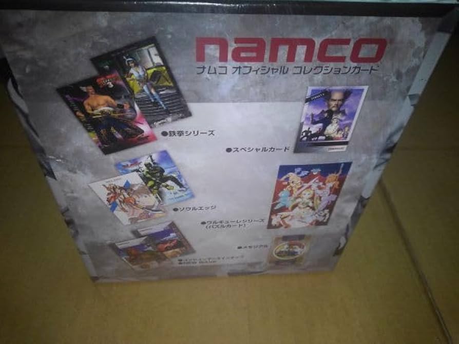 【激レア】ナムコ オフィシャルコレクションカード トレカ 1ボックス 未開封 激レア】ナムコ オフィシャルコレクションカード トレカ 1ボックス 未
