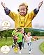 HUTACT Fernglas für Kinder und Erwachsene, 8x21 wasserdichte Kinderferngläser für Outdoor-Abenteuer, Vogelbeobachtung, Reisen und Camping (Gelb)