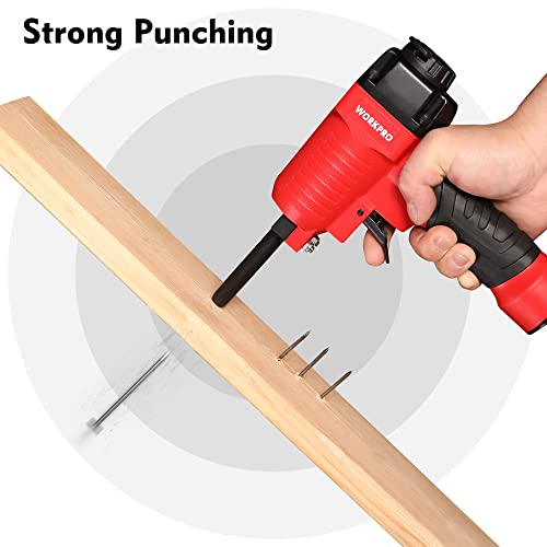 image for WORKPRO Pneumatic Nail Remover, Professional Heavy Duty Punch Nailer/N