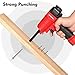 WORKPRO Pneumatic Nail Remover, Professional Heavy Duty Punch Nailer/Nail Puller/Nail Remover for Wood Workpieces, 60-100 PSI Denailer Removes 9-16 Gauge Nails