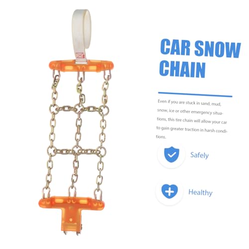 Chaîne à neige acier auto polyvalente avec maillons antidérapants - 5