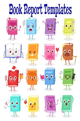 Book Report Templates: Reading Journal For Kids, Teens & Adults