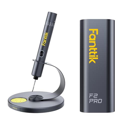 Fanttik T1 Max Soldering Iron Kit & Fanttik F2 PRO Cordless Rotary Tool Kit 4V