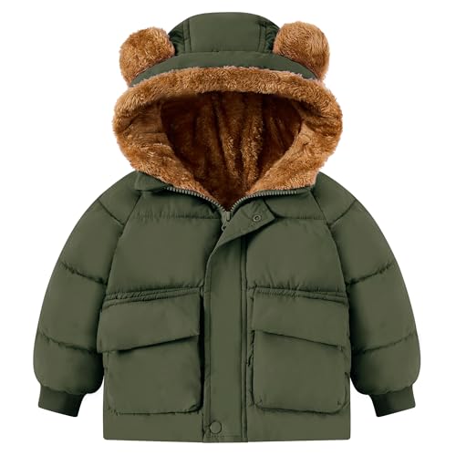 Image of BFUSTYLE Baby Coat 6M-5T Winter Clothes Toddler Boy Girl Jacket with Hood