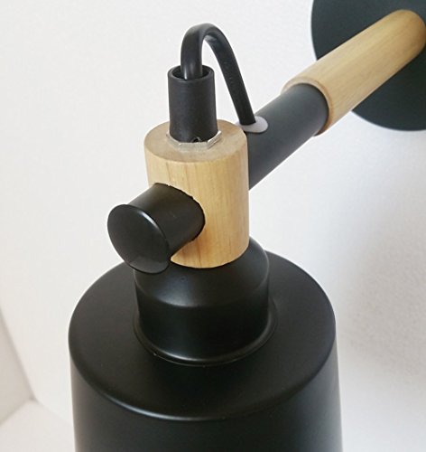 Lámpara de pared E27 ZY con diseño completo y dirección ajustable 4