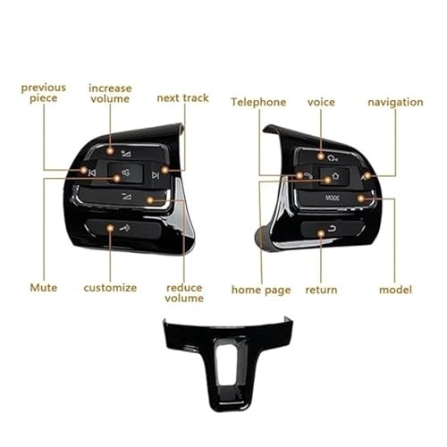 Commutateur de commandes au volant VW Golf commande audio et régulateur de vitesse