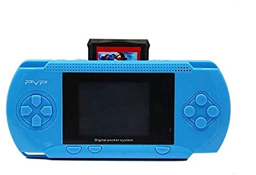 Image of TMG Handheld Game light 3000- 8 Bit Video Game Console for Kids Boys with Free 2 Games Cassette,Christmas and Birthday Gifts.(Ice Blue )
