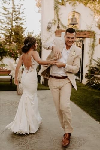 Linen Suit Coat Men One Button Sport Coat and Blazer Jackets Slim Fit Beach Wedding Suit for Men Fashion2