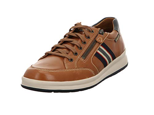 Basket Lisandro Mephisto bleu et marron le plaisir de marcher retrouvé