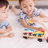 Melissa & Doug – laweta z magnetycznym podnośnikiem| drewniane zabawki i pojazdy | ciężarówki i pojazdy | 3+ |