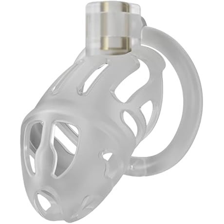 Male Chastity Cage Lightweight Cock Cage Device Sex Toys for Man with...