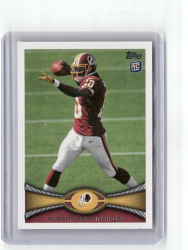 Vintage 2012 Topps Robert Griffin III #340 Rookie RC Football Card