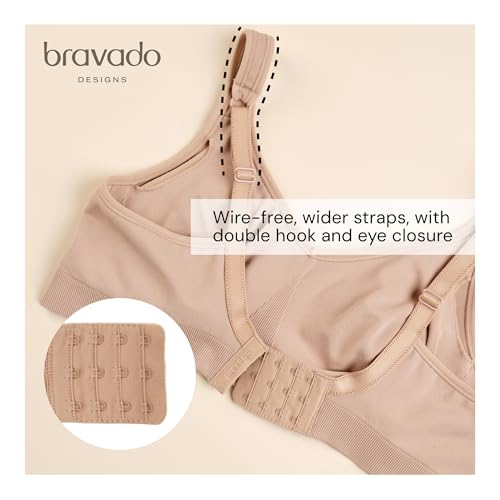 Image of Bravado Designs Everyday Bras for Women, Sculpt Full Coverage, Supportive T-Shirt Bra, Smoothing Seamless Stretch Wirefree