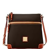 Dooney & Bourke Women's Crossbody in Pebble Grain Leather, Large Handbag with Adjustable Shoulder Strap
