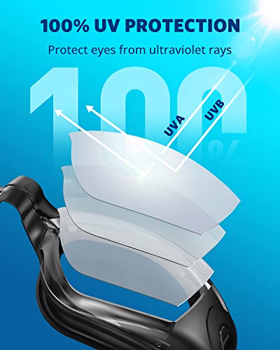 image for Aegend Swim Goggles, Swimming Goggles No Leaking Full Protection Adult