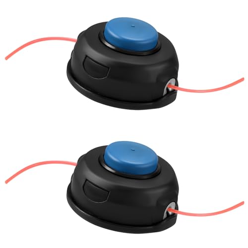 2 Pack 128LD Trimmer Head for Husquvarna T25 String Weed Eater 122L 125C 125L 128L 128R 128RJ 223R 223L 322L 322C 323C 325C 325CX Jonsered Brushcutter BC2128 WeedEater Parts Replace 966674401