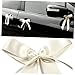OHPHCALL Wedding Polyester Ribbon Bow Tie Box Decor 10 Pcs Bow Knot Velvet Ribbon for Car Decorations