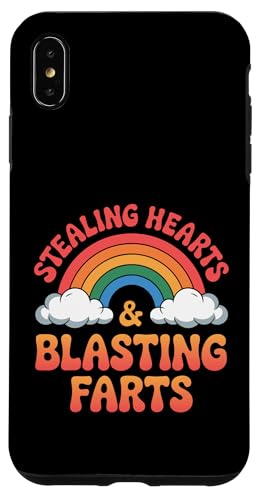 Stealing Hearts & Blast Farts �ʔ��� �p���������� �X�}�z�P�[�X iPhone XS Max �p