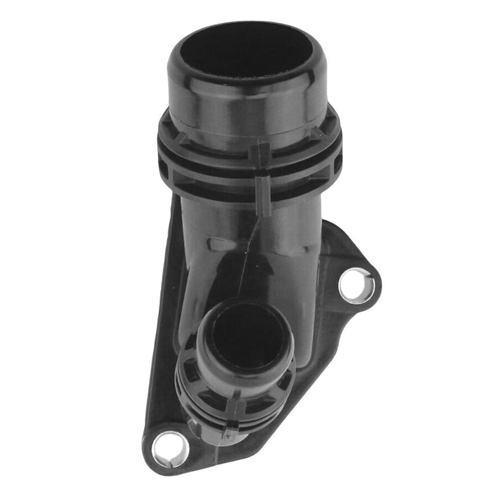 MASO Alloggiamento termostato liquido di raffreddamento motore, compatibile con B/M*W 1' 2' 3' E82 2.0D 2007-2013, MPN: 1117800048