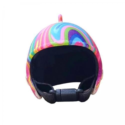 MFMEXUL 4x 鶏用ヘルメット、ペットハードハット、屋外イベントやコスプレに最適なヘッドギア