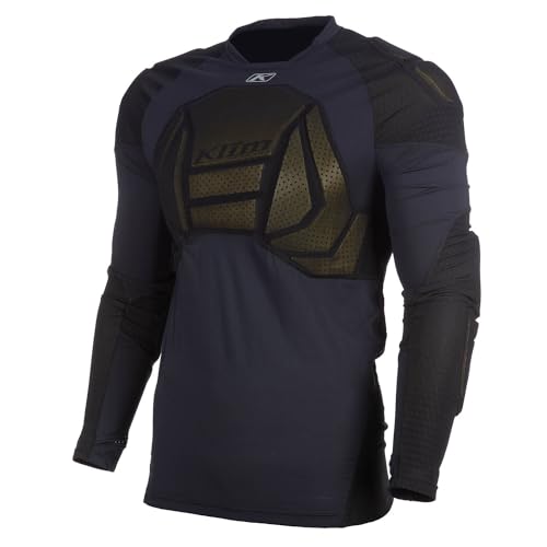 KLIM Mens Tactical LS Shirt Long Sleeve Motorcycle Padded Compression Top - Size Large - Black