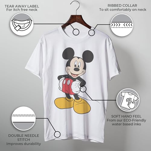 Disney Mens Tshirt Mickey Mouse Classic3