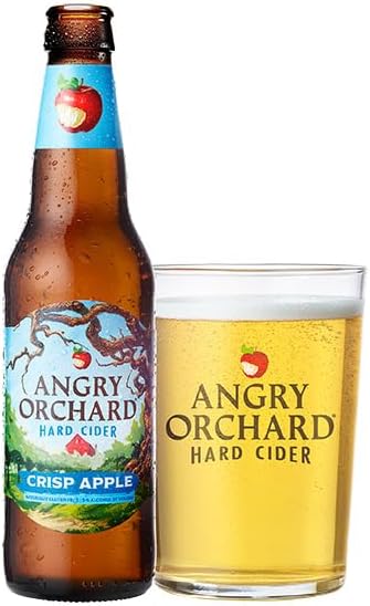 Angry Orchard Crisp Apple Hard Cider, 6 pk, 12 oz bottles, 5% ABV