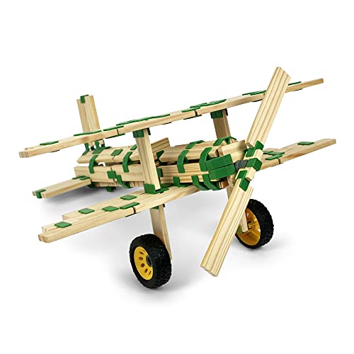 JOIN CLIPS®: 3-in-1-Erweiterungssets – Holz Puppenhaus – Kugelbahn – Räder und Wender – für Basisset – schulset… – Bild 6