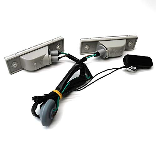 Ustar Trunk License Plate Lamp Compatible With Chevy Cruze 2009-2014 Chevy Orlando 2012-2014 Replaces 95961097 95107229 95233776 #TOP4