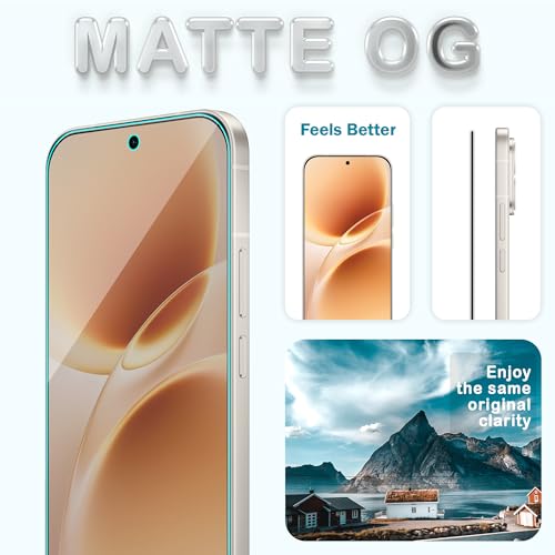 Image of FIRST MART Matte Gaming Tempered Glass for Vivo V70 5G (6.59 Inch) Edge to Edge Coverage, Cable Protector and Easy Installation kit| Matte