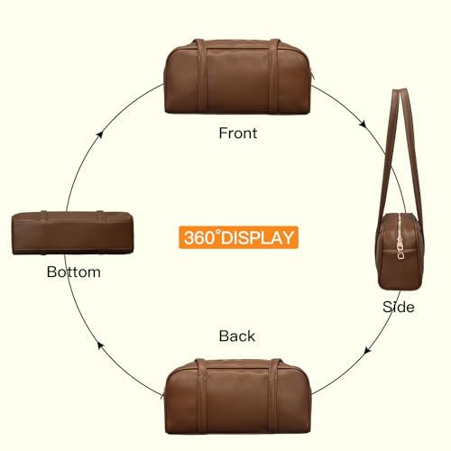 Swing Bag Shoulder Bags Purses for Women Vegan Leather Small Handbags with Zipper4