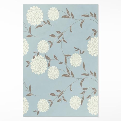 Tapis du sol vinyle Floorart Design chrysanthèmes pastel - 2