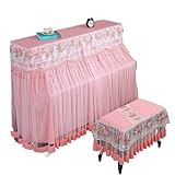 LAVABLE EN MACHINE : Lavable en machine, cette housse de piano est facile à entretenir et conserve sa fraîcheur. Elle restera toujours impeccable et fonctionnelle