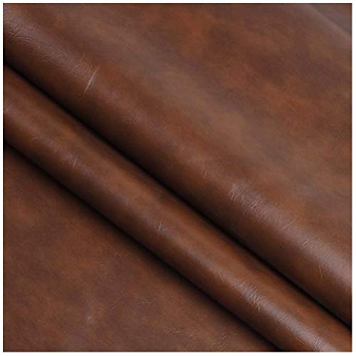 Tissu simili cuir de rembourrage marron clair pour canapé et salon