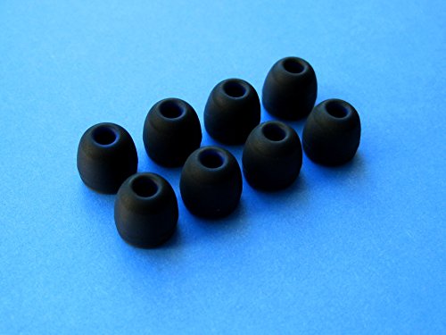 8Pcs Small (S) Comfort Stay (Bk) Replacement Set Earbuds Eartips Compatible With Jaybird X2 In Ear Earphones Headphones #TOP4