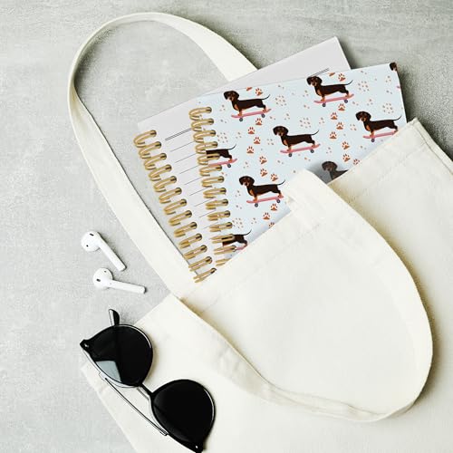 Carnet de notes teckel, cadeau idéal pour femme propriétaire et amoureuse de chiens - 6