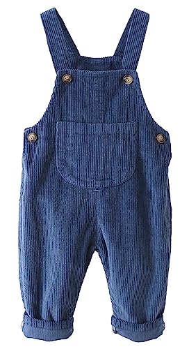 FEOYA Kleinkind Bodysuit Unisex Kind Cord Latzhose Gerippter Samt...