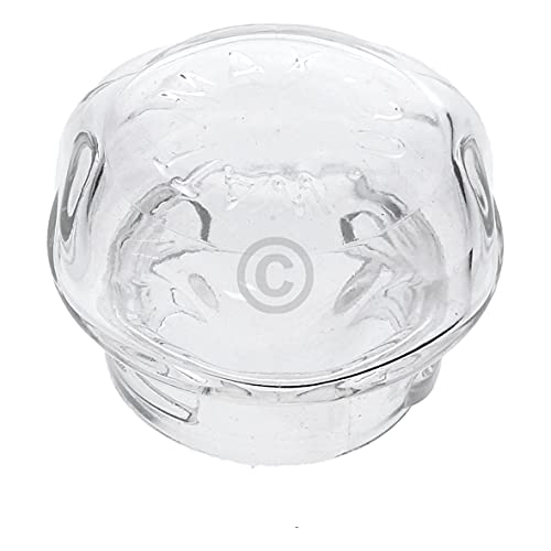 DL-pro Verre de lampe de 48 mm de diamètre pour Whirlpool Bauknecht Ignis 481245028007 - Couvercle en verre pour lampe de four, ampoule, four, cuisinière