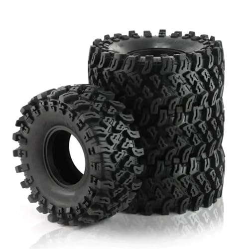 Pneu Caoutchouc 2.2 Pouces Anti-Patinage pour Crawler Axial SCX10 Traxxas TRX4