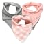 3-pack Peach Skin Painted Buffalo Check