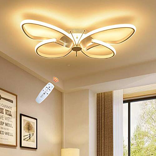 Plafonnier LED papillon pour chambre enfant résolvant le manque de lumière