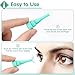 Jozaya 10 Pack Hard Contact Lens Insertion and Removal Tool for RGP and Scleral Lenses - Plunger Suction Cup (Green)