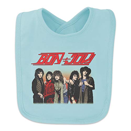 Bon Jovi Band and Logo Baby Bib