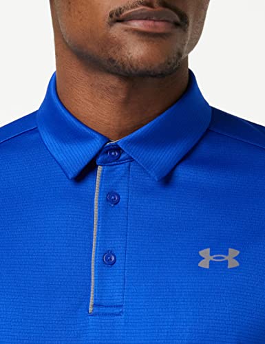 Image of Under Armour Men's Polyester Solid Tech Polo | T-Shirt | 1290140-001